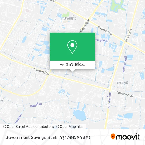 Government Savings Bank แผนที่