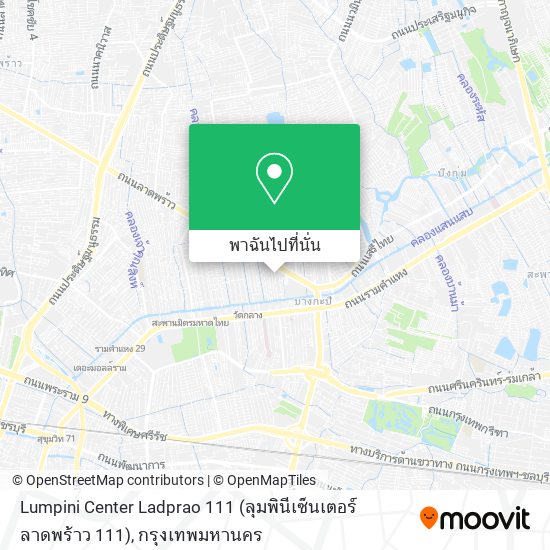 Lumpini Center Ladprao 111 (ลุมพินีเซ็นเตอร์ ลาดพร้าว 111) แผนที่