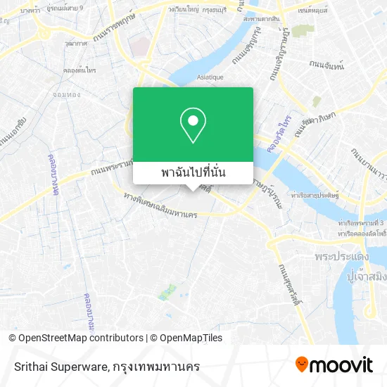 Srithai Superware แผนที่