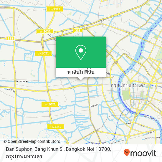 Ban Suphon, Bang Khun Si, Bangkok Noi 10700 แผนที่