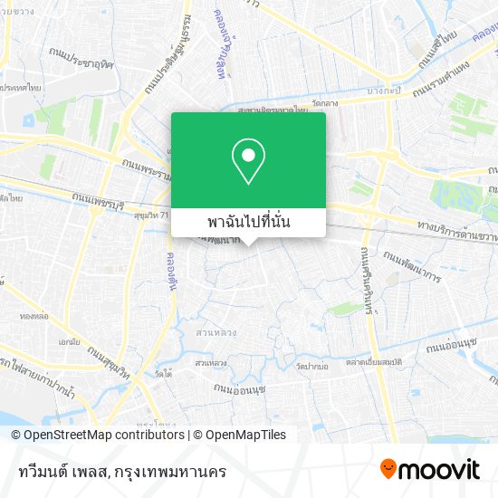 ทวีมนต์ เพลส แผนที่