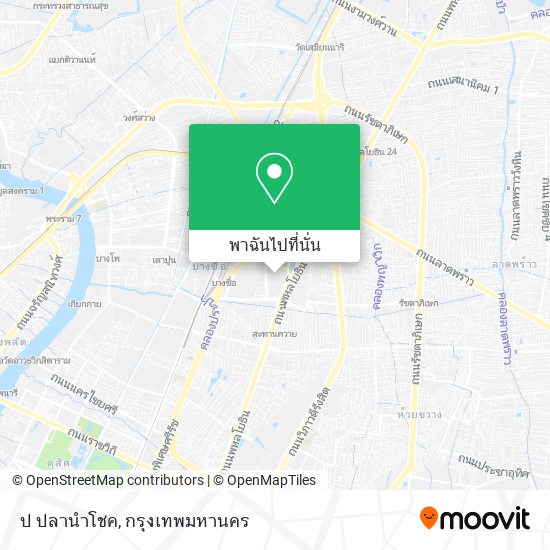 ป ปลานำโชค แผนที่