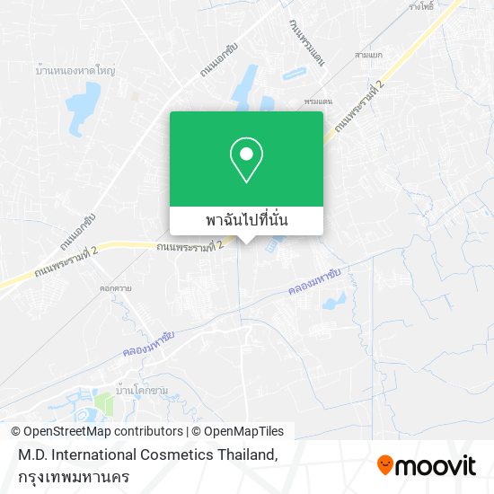 M.D. International Cosmetics Thailand แผนที่