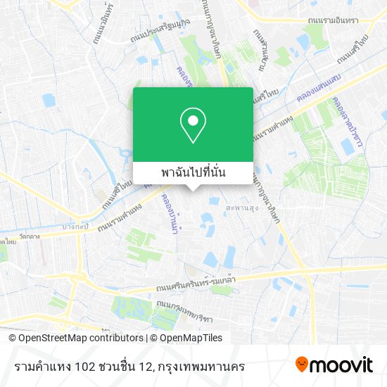 รามคำแหง 102 ชวนชื่น 12 แผนที่