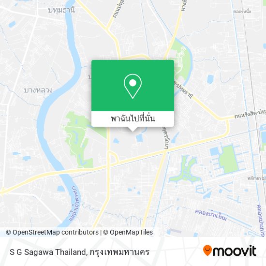 S G Sagawa Thailand แผนที่