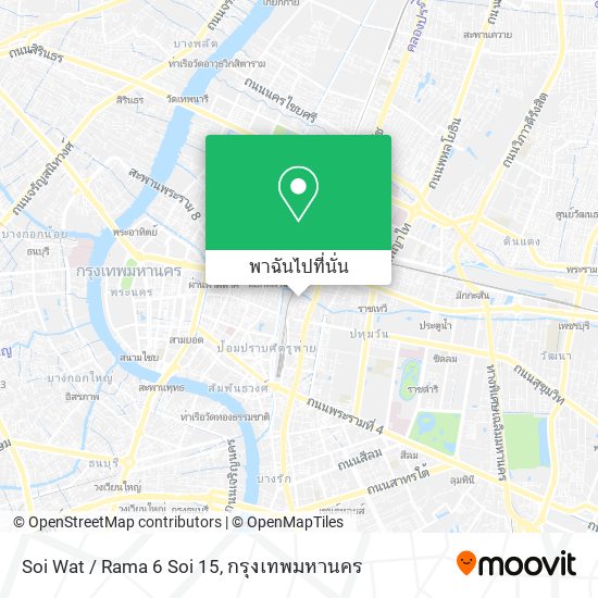 Soi Wat / Rama 6 Soi 15 แผนที่