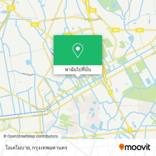 โอเคโมบาย แผนที่