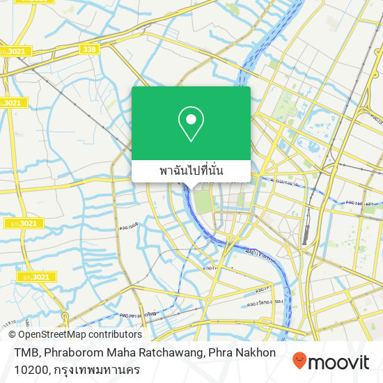 TMB, Phraborom Maha Ratchawang, Phra Nakhon 10200 แผนที่