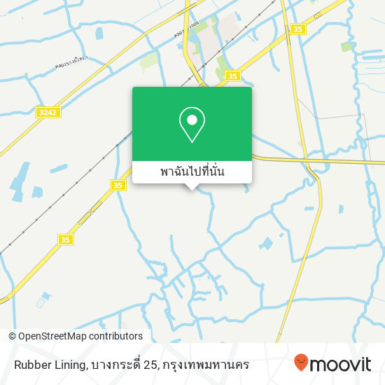 Rubber Lining, บางกระดี่ 25 แผนที่