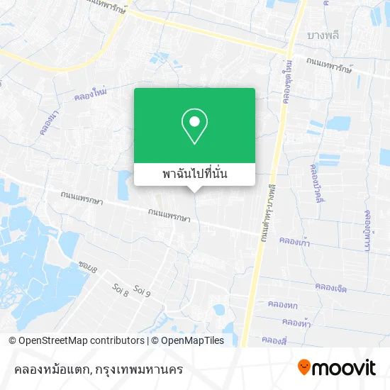 คลองหม้อแตก แผนที่