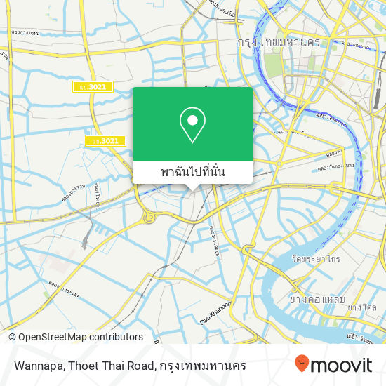 Wannapa, Thoet Thai Road แผนที่
