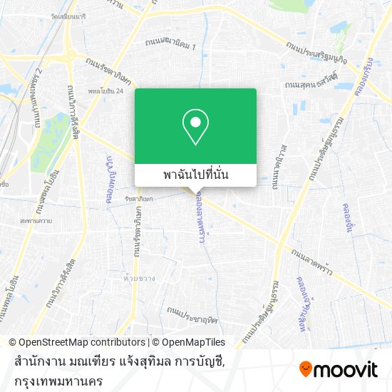 สำนักงาน มณเฑียร แจ้งสุทิมล การบัญชี แผนที่