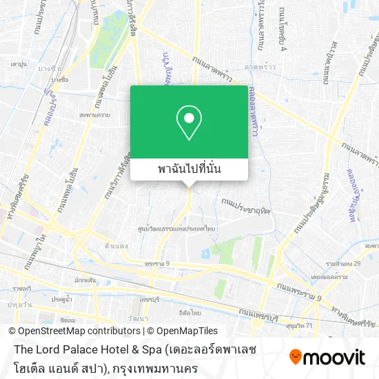 The Lord Palace Hotel & Spa (เดอะลอร์ดพาเลซ โฮเต็ล แอนด์ สปา) แผนที่