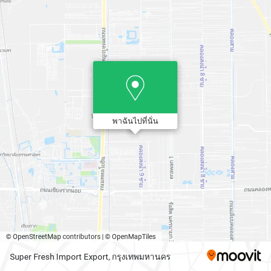 Super Fresh Import Export แผนที่