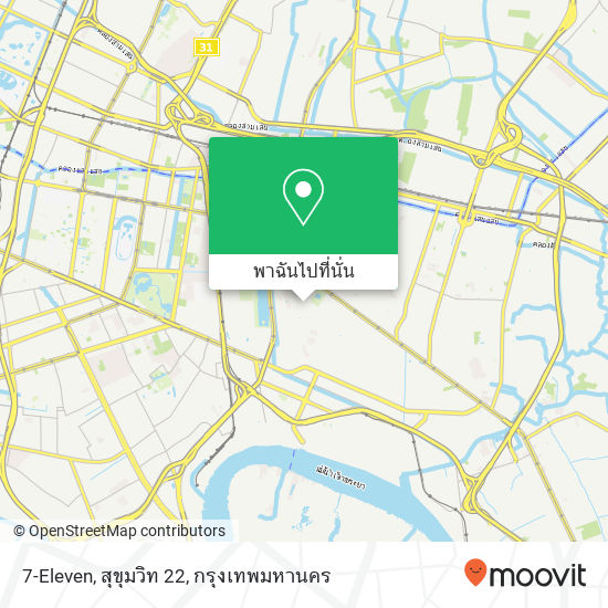 7-Eleven, สุขุมวิท 22 แผนที่