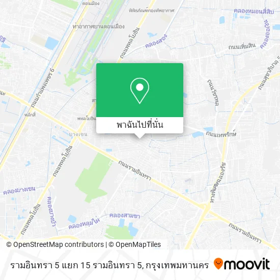 รามอินทรา 5 แยก 15 รามอินทรา 5 แผนที่