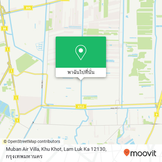 Muban Air Villa, Khu Khot, Lam Luk Ka 12130 แผนที่