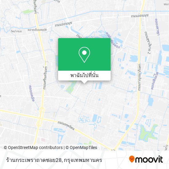 ร้านกระเพราถาดซอย28 แผนที่