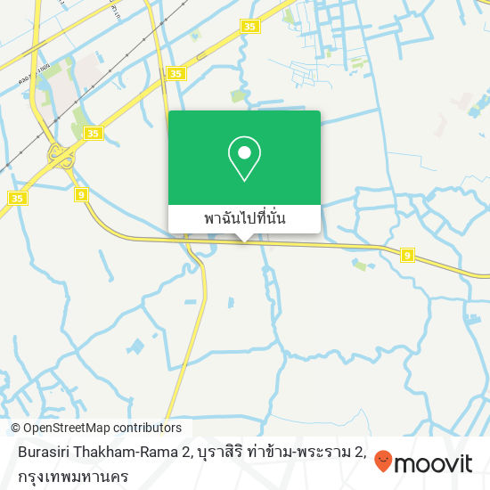 Burasiri Thakham-Rama 2, บุราสิริ ท่าข้าม-พระราม 2 แผนที่