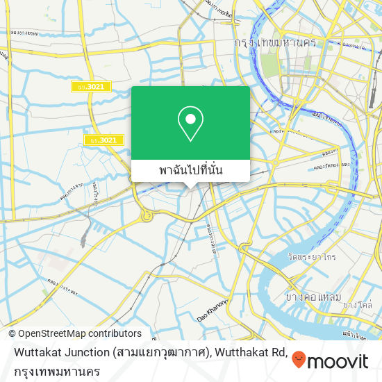 Wuttakat Junction (สามแยกวุฒากาศ), Wutthakat Rd แผนที่