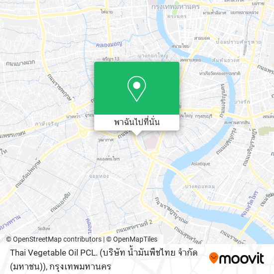 Thai Vegetable Oil PCL. (บริษัท น้ำมันพืชไทย จำกัด (มหาชน)) แผนที่