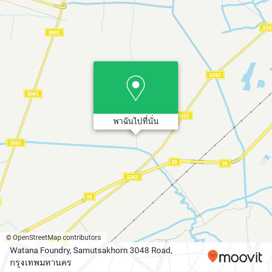 Watana Foundry, Samutsakhorn 3048 Road แผนที่