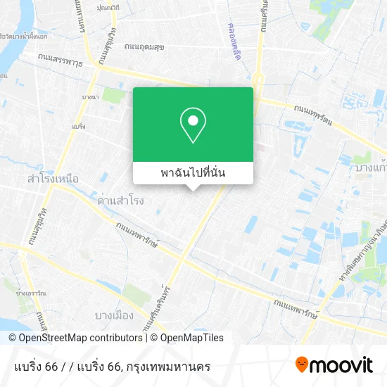 แบริ่ง 66 / / แบริ่ง 66 แผนที่