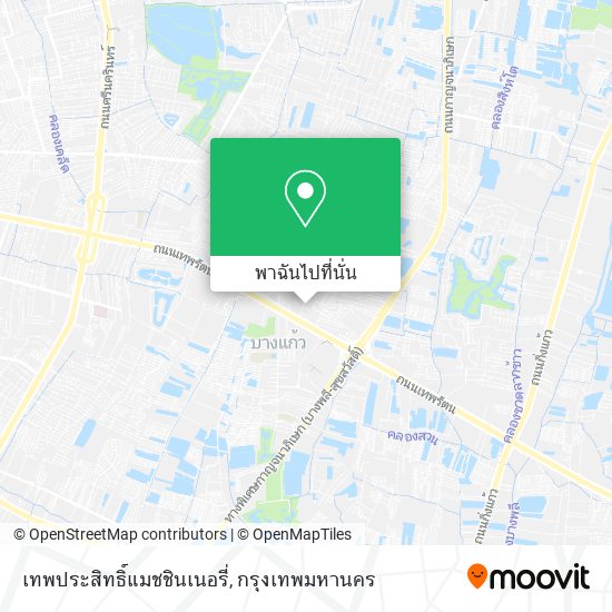 เทพประสิทธิ์แมชชินเนอรี่ แผนที่