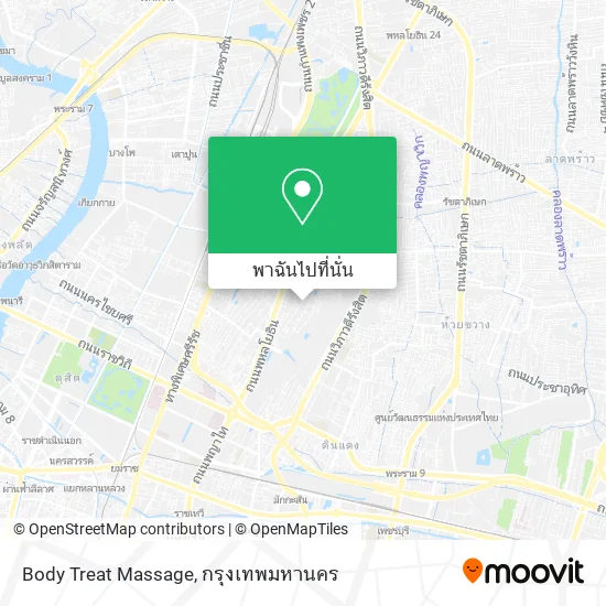 Body Treat Massage แผนที่
