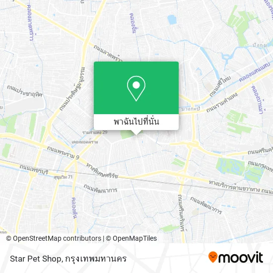 Star Pet Shop แผนที่