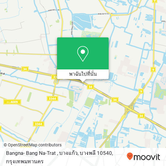 Bangna- Bang Na-Trat , บางแก้ว, บางพลี 10540 แผนที่