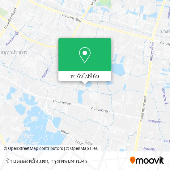 บ้านคลองหม้อแตก แผนที่