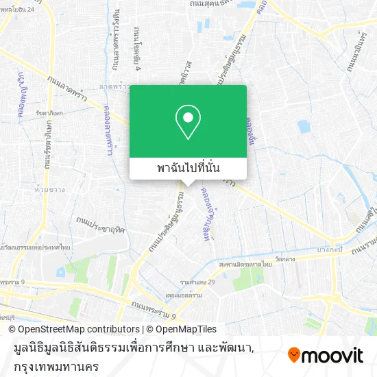 มูลนิธิมูลนิธิสันติธรรมเพื่อการศึกษา และพัฒนา แผนที่