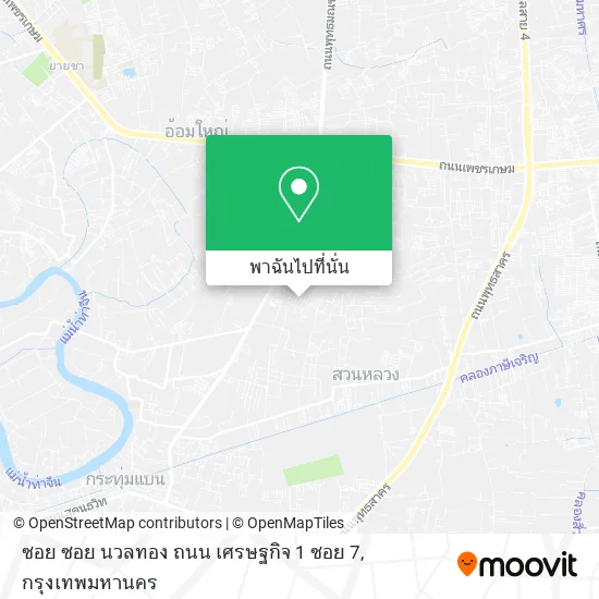 ซอย ซอย นวลทอง ถนน เศรษฐกิจ 1 ซอย 7 แผนที่