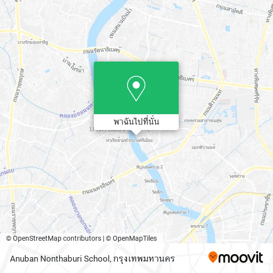 Anuban Nonthaburi School แผนที่