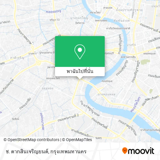 ช. ตากสินเจริญยนต์ แผนที่