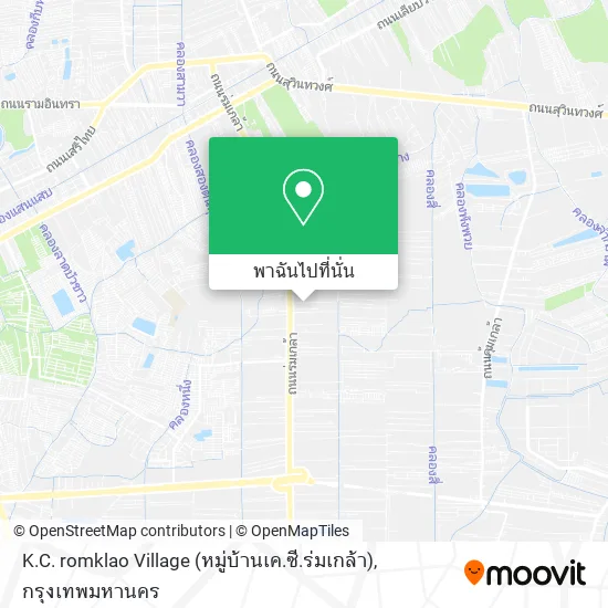 K.C. romklao Village (หมู่บ้านเค.ซี.ร่มเกล้า) แผนที่
