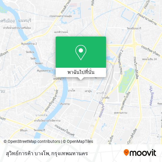 สุวิทย์การค้า บางโพ แผนที่