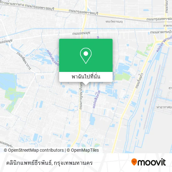 คลินิกแพทย์ธีรพันธ์ แผนที่