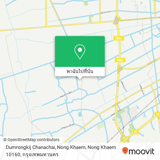 Dumrongkij Chanachai, Nong Khaem, Nong Khaem 10160 แผนที่