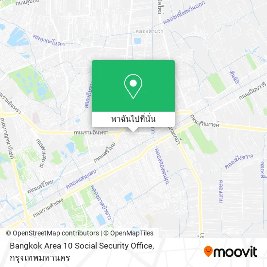 Bangkok Area 10 Social Security Office แผนที่