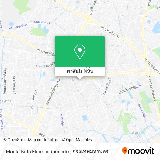 Manta Kids Ekamai Ramindra แผนที่