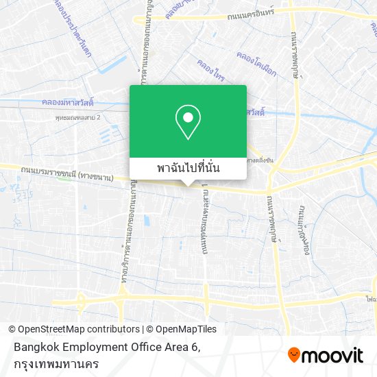 Bangkok Employment Office Area 6 แผนที่