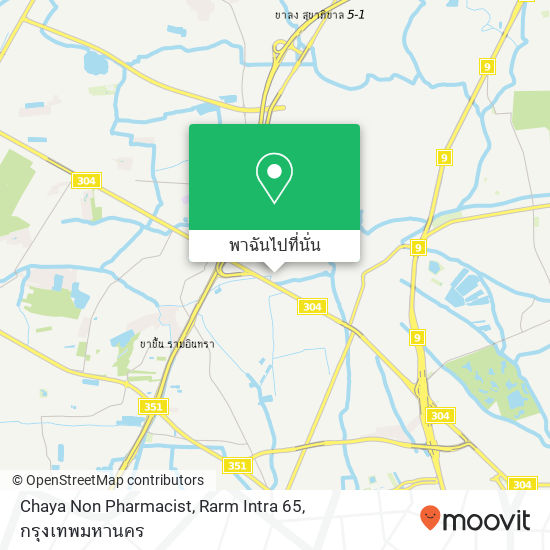 Chaya Non Pharmacist, Rarm Intra 65 แผนที่