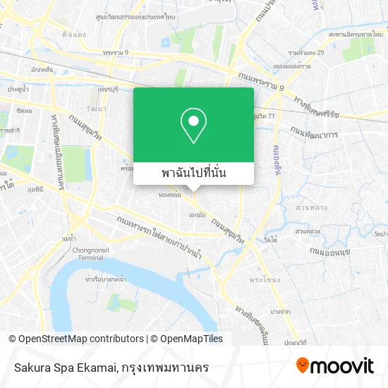Sakura Spa Ekamai แผนที่