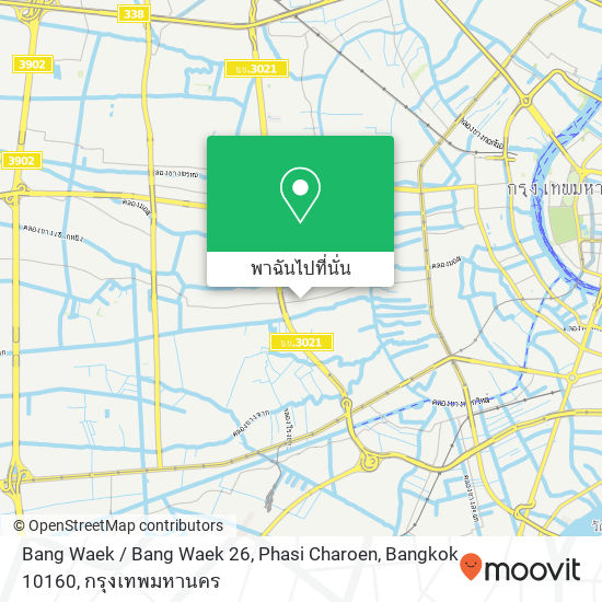 Bang Waek / Bang Waek 26, Phasi Charoen, Bangkok 10160 แผนที่