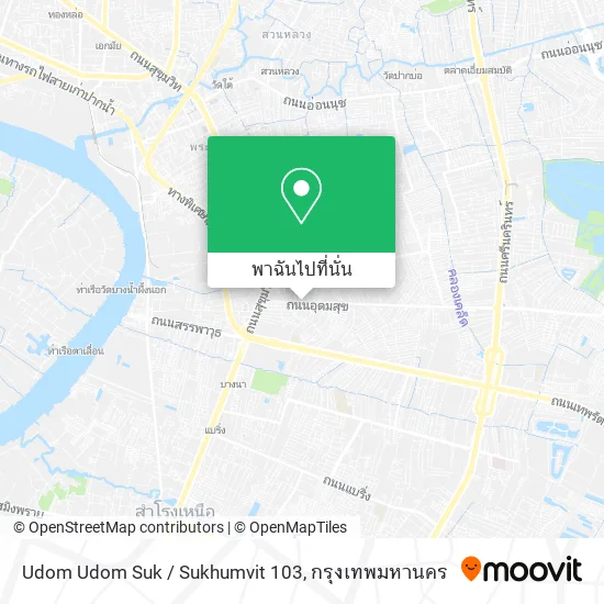 Udom Udom Suk / Sukhumvit 103 แผนที่