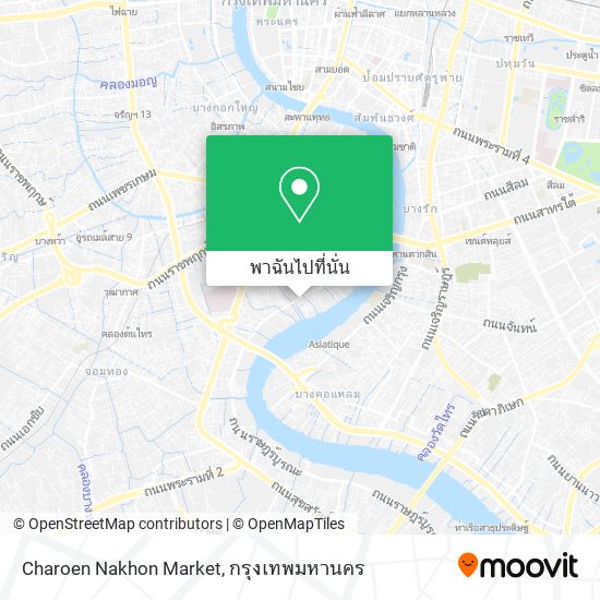 Charoen Nakhon Market แผนที่