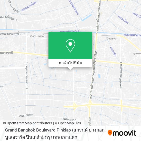 Grand Bangkok Boulevard Pinklao (แกรนด์ บางกอก บูเลอวาร์ด ปิ่นเกล้า) แผนที่