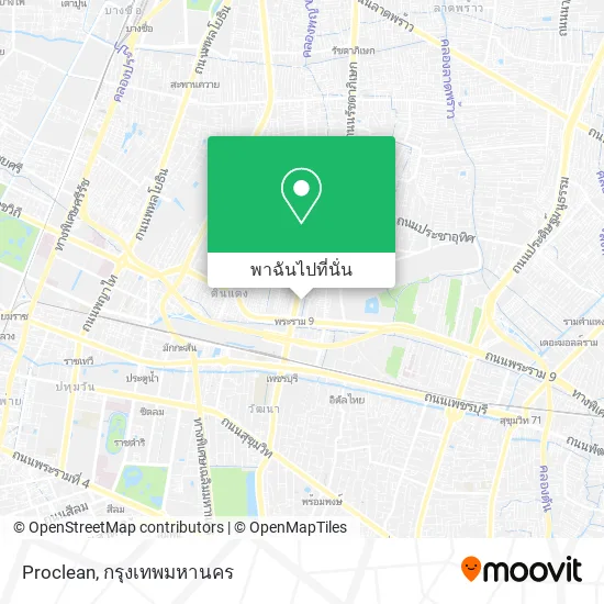 Proclean แผนที่